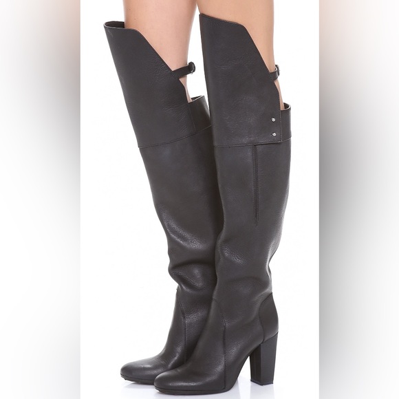 3.1 Phillip Lim Shoes - ✨3.1 PHILLIP LIM✨Ora Runway Over-the-Knee Buckle-Back Boot, Black